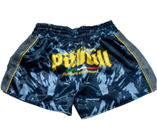 Carica l'immagine nel visualizzatore di Gallery, Pantaloncini Muay Thai Camo Nero