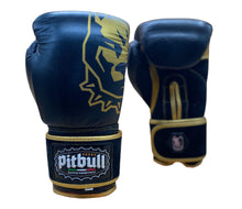 Carica l'immagine nel visualizzatore di Gallery, Guantoni Boxe Profight V3 Nero Oro 10 Once