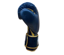 Carica l'immagine nel visualizzatore di Gallery, Guantoni Boxe Profight V3 Nero Oro 10 Once