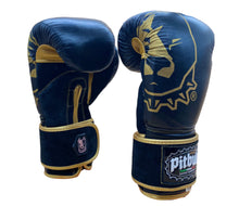 Carica l'immagine nel visualizzatore di Gallery, Guantoni Boxe Profight V3 Nero Oro 10 Once