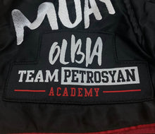 Carica l'immagine nel visualizzatore di Gallery, Pantaloncini Muay Thai Nero Team Rama edition