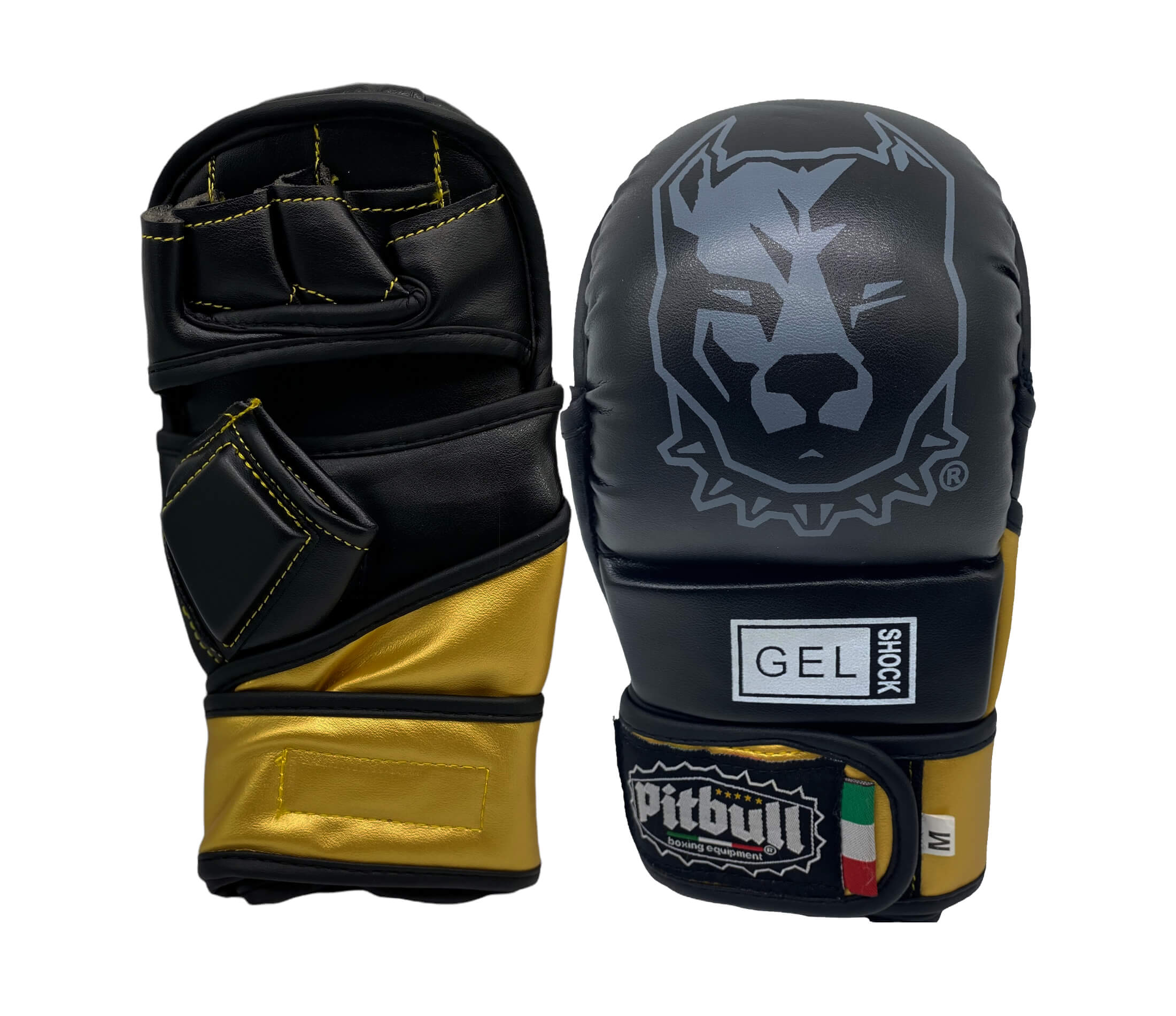 pitbull mma gear Guanti Mma Sparring Nero Antracite