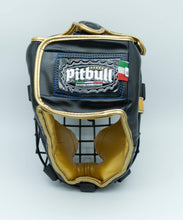 Carica l'immagine nel visualizzatore di Gallery, Caschetto Boxe, Muay Thai, Kick Boxing, K1, Con Griglia Metallica, colore Nero