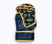 Carica l'immagine nel visualizzatore di Gallery, Guanti MMA Fight &amp; Sparring 7 oz Nero Oro
