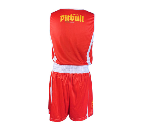 Pitbull Elite Performance Boxing Set Red