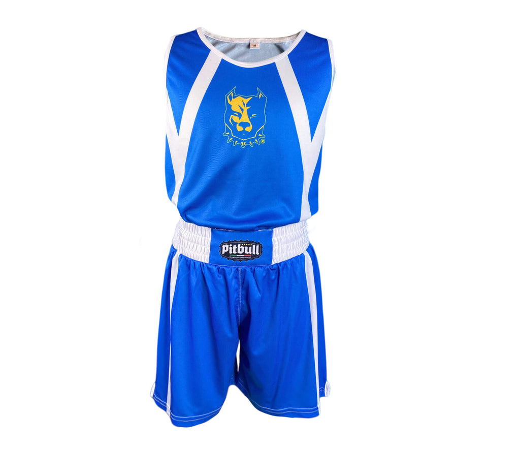 Pitbull Boxing Equipment Complete Boxing Set Pitbull Elite Performance Blue