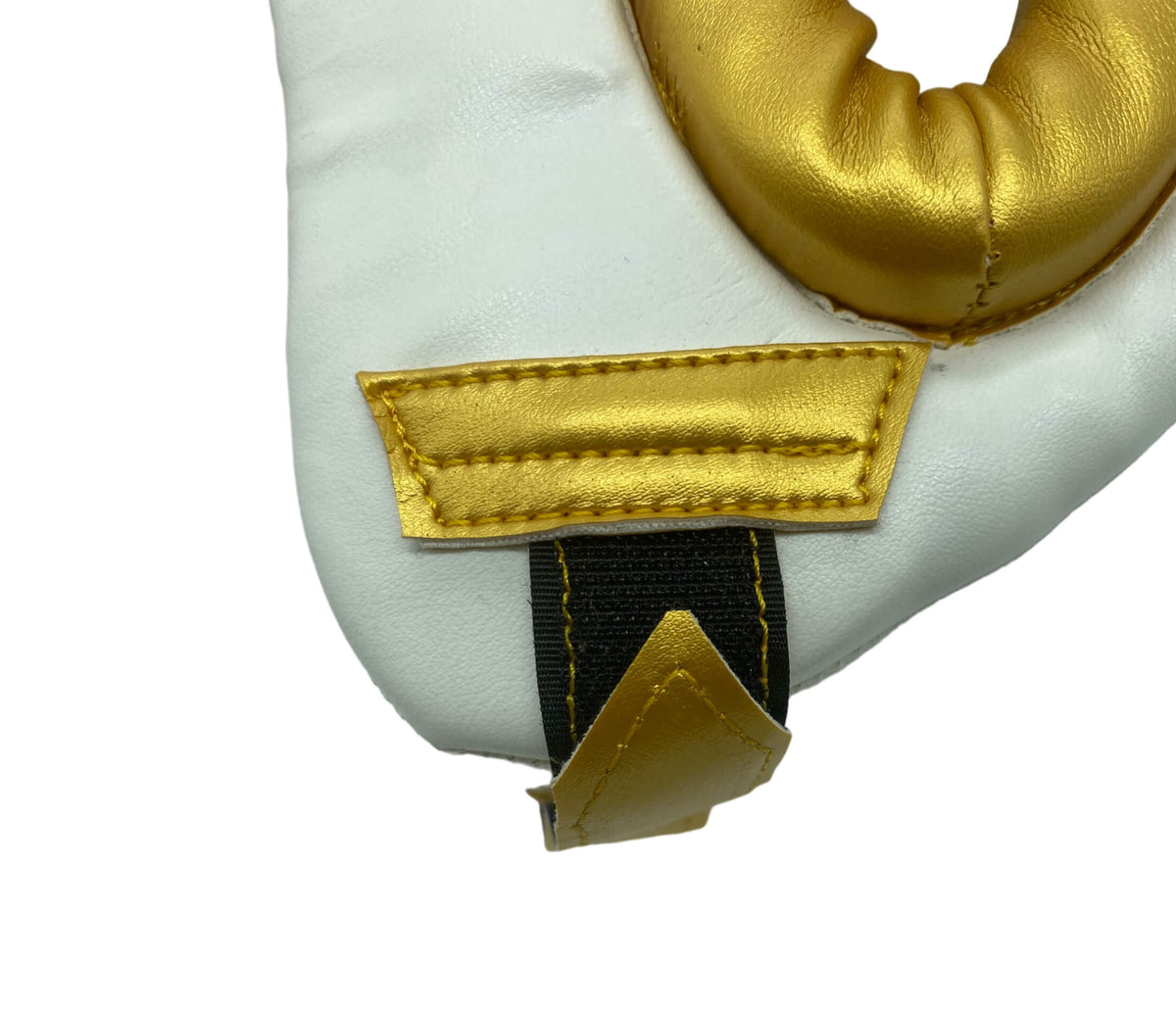 Pitbull Vision White Headgear for Muay Thai, Boxing, Kickboxing, and K1