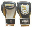 Pitbull Valor Boxing Gloves Black Gold 16 oz