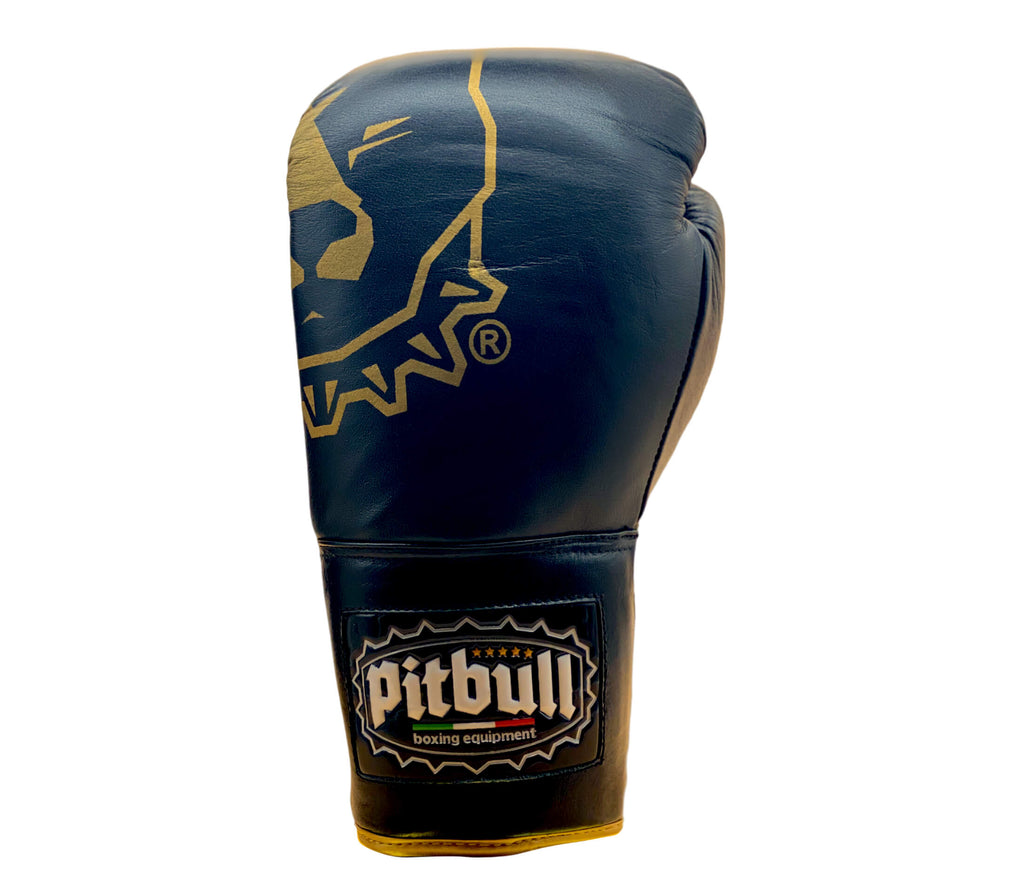Profight Boxing Gloves Black Laces 10 oz