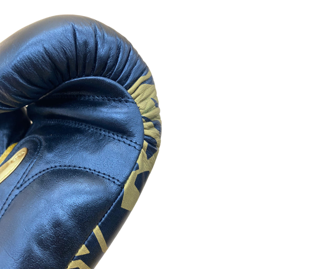 Profight Boxing Gloves Black Laces 10 oz