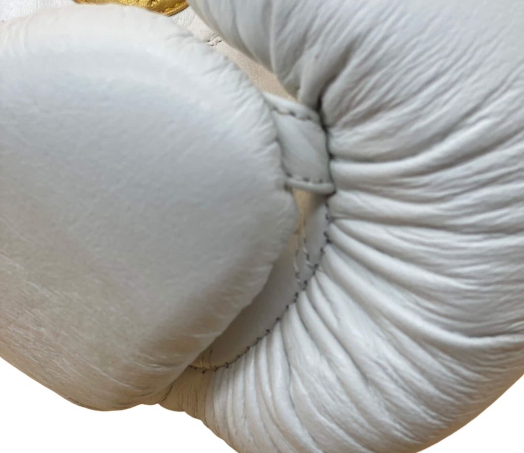 Profight Boxing Gloves White Laces 10 oz