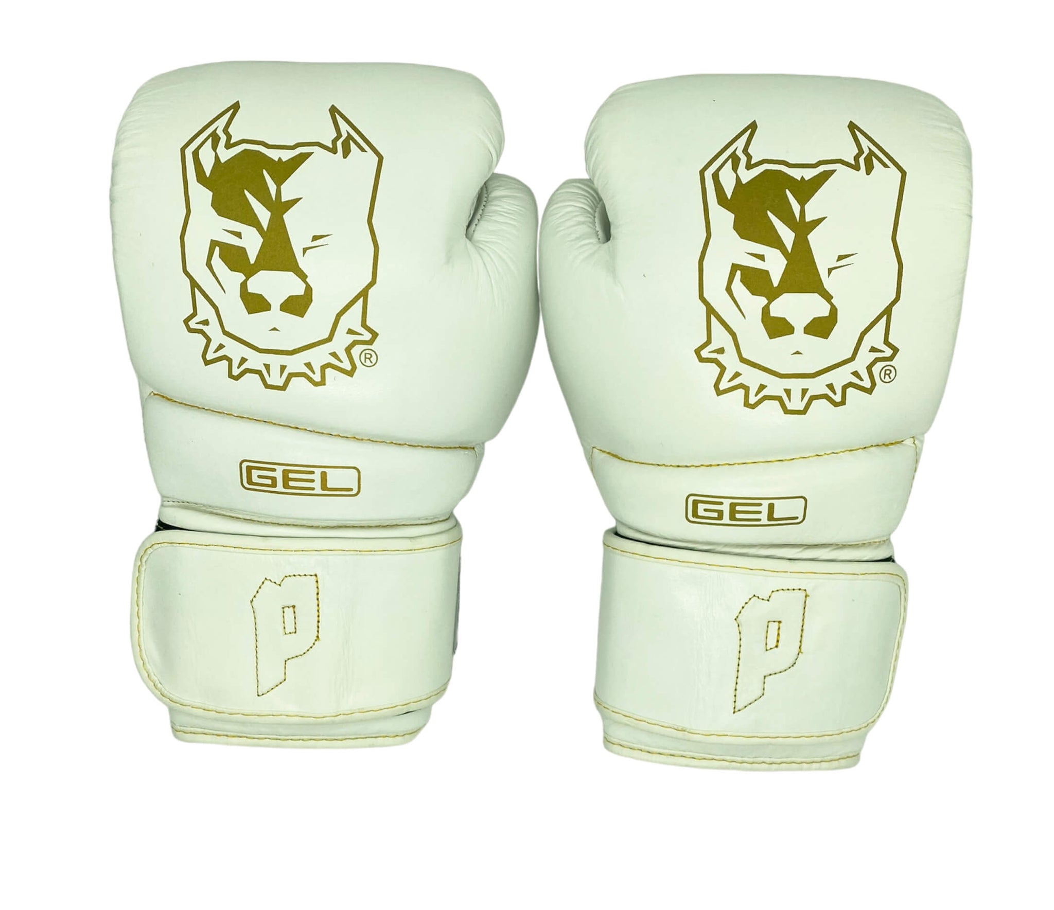 Guanti Da Boxe In Pelle Bianca VELO – Unisex Per Allenamento, Muay Thai, MMA