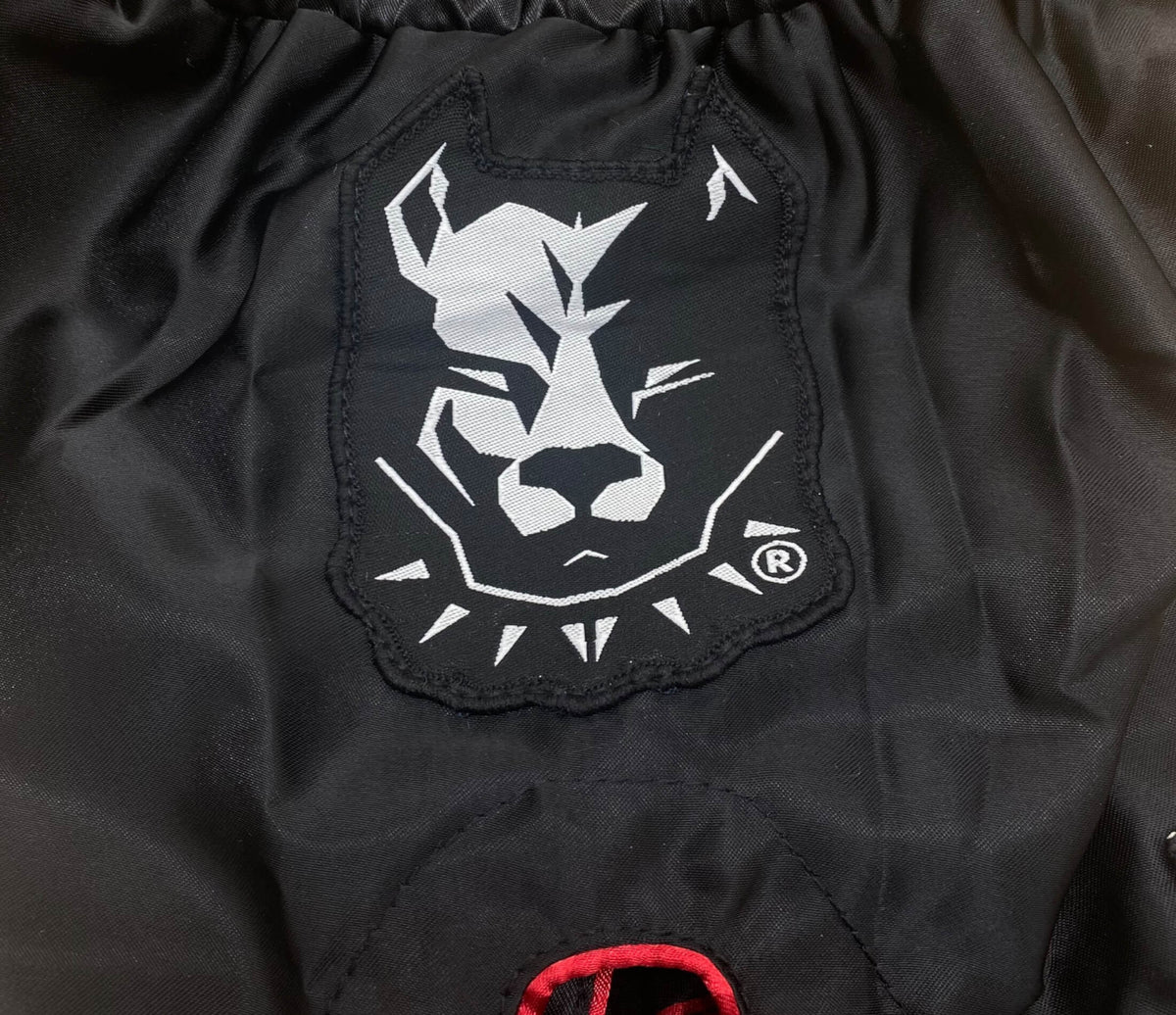 Black Team Rama edition Muay Thai shorts