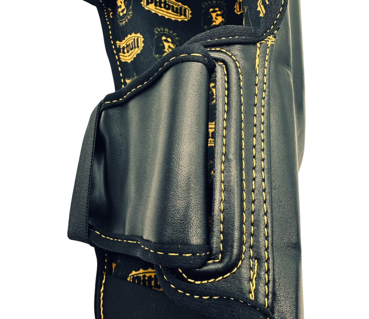K1 K-Style "Black Gold" shin guards