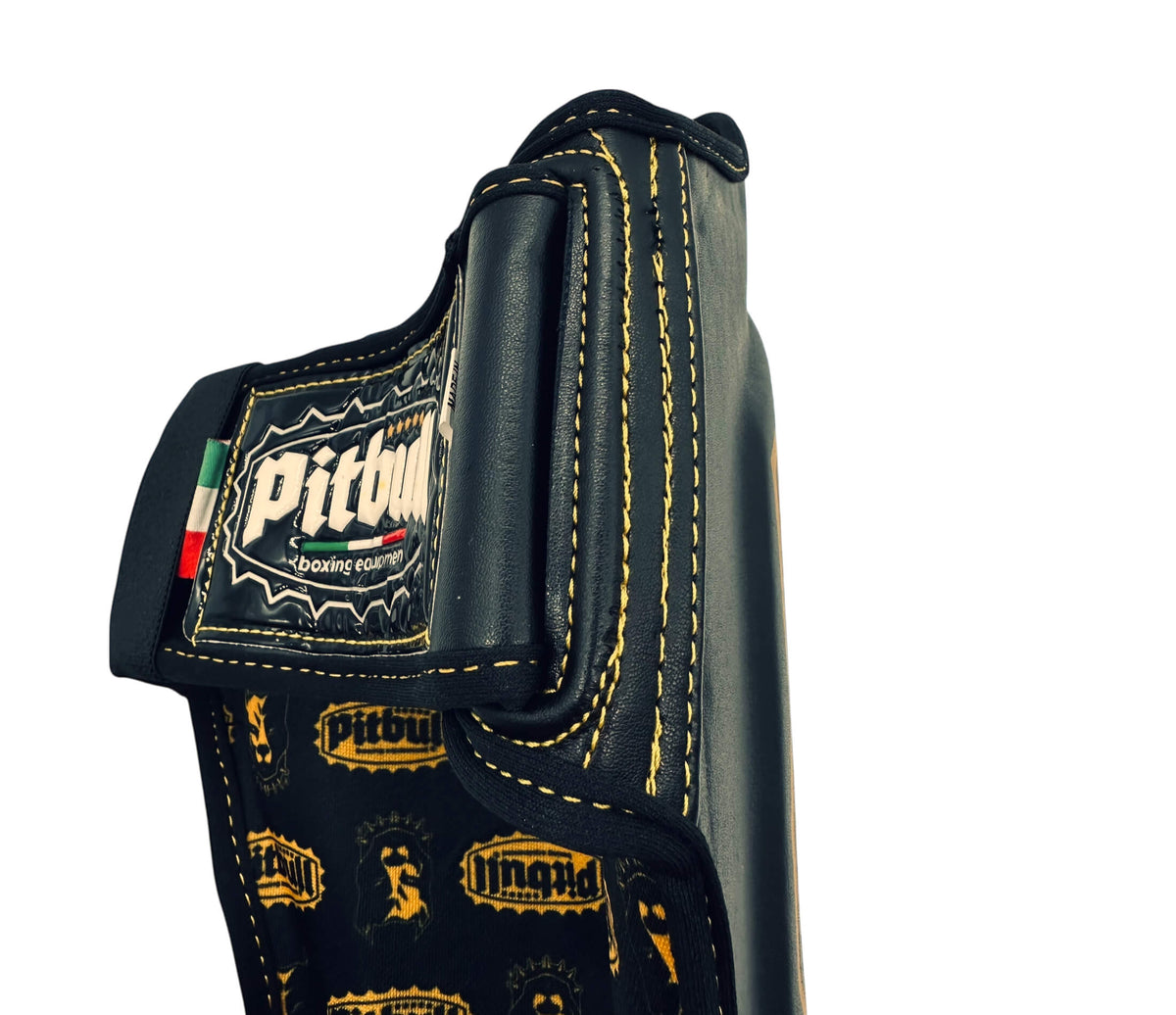 K1 K-Style "Black Gold" shin guards