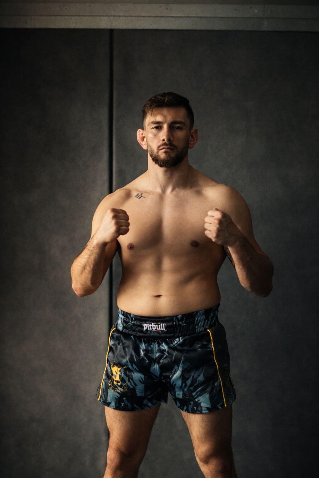 Black Camo Muay Thai Shorts