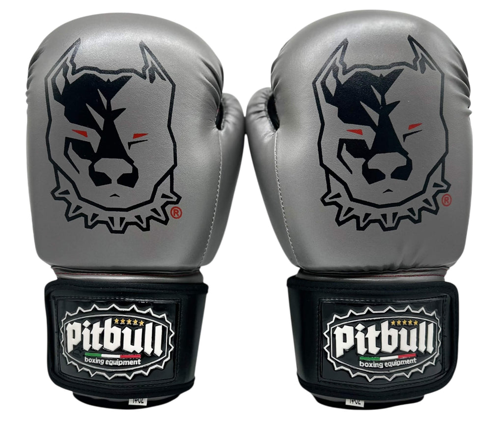 Pitbull "Impact-X" Pro Leather Boxing Gloves – 14oz