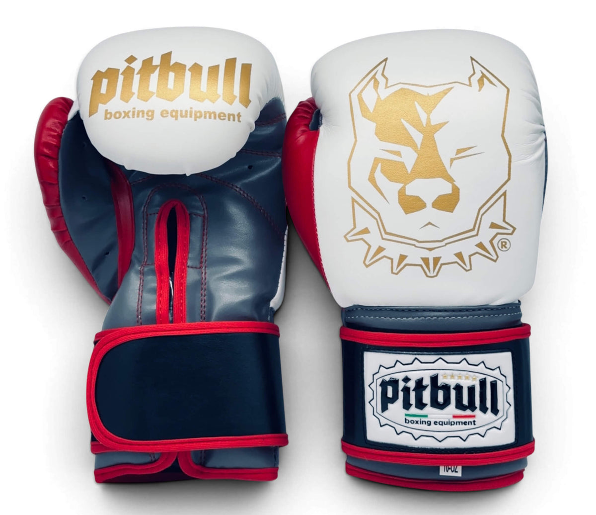Guantoni Boxe Fight X-Strap Bianco Iron 10 Once