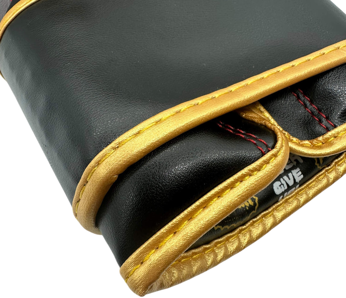 Fight V2 Boxing Gloves Gold-Grey 12 oz