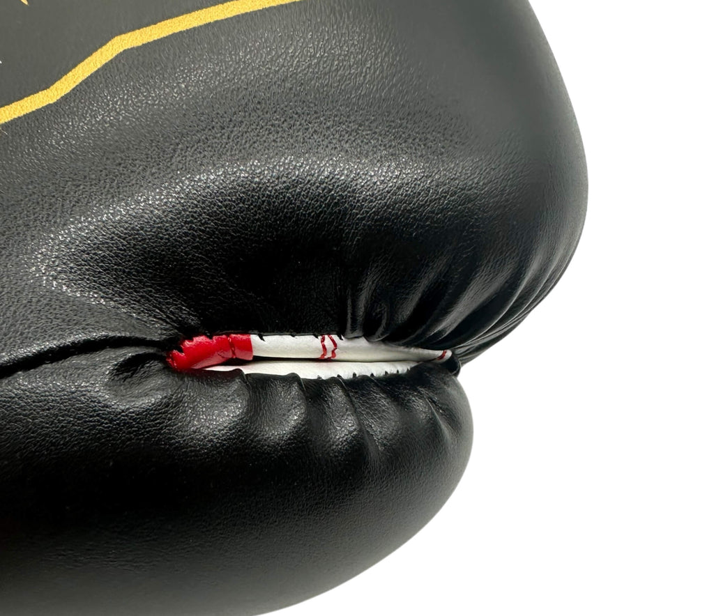 Fight V2 Boxing Gloves Gold-Black 12 oz