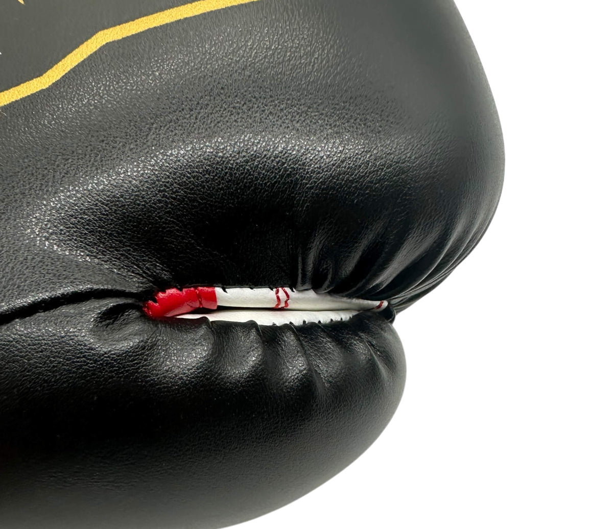 Fight V2 Boxing Gloves Gold-Black 12 oz