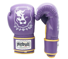 Carica l'immagine nel visualizzatore di Gallery, Guantoni Boxe Fight X-Strap Viola Bianco 10 Once
