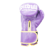 Carica l'immagine nel visualizzatore di Gallery, Guantoni Boxe Fight X-Strap Viola Bianco 10 Once
