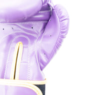 Carica l'immagine nel visualizzatore di Gallery, Guantoni Boxe Fight X-Strap Viola Bianco 10 Once
