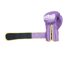 Carica l'immagine nel visualizzatore di Gallery, Guantoni Boxe Fight X-Strap Viola Bianco 10 Once
