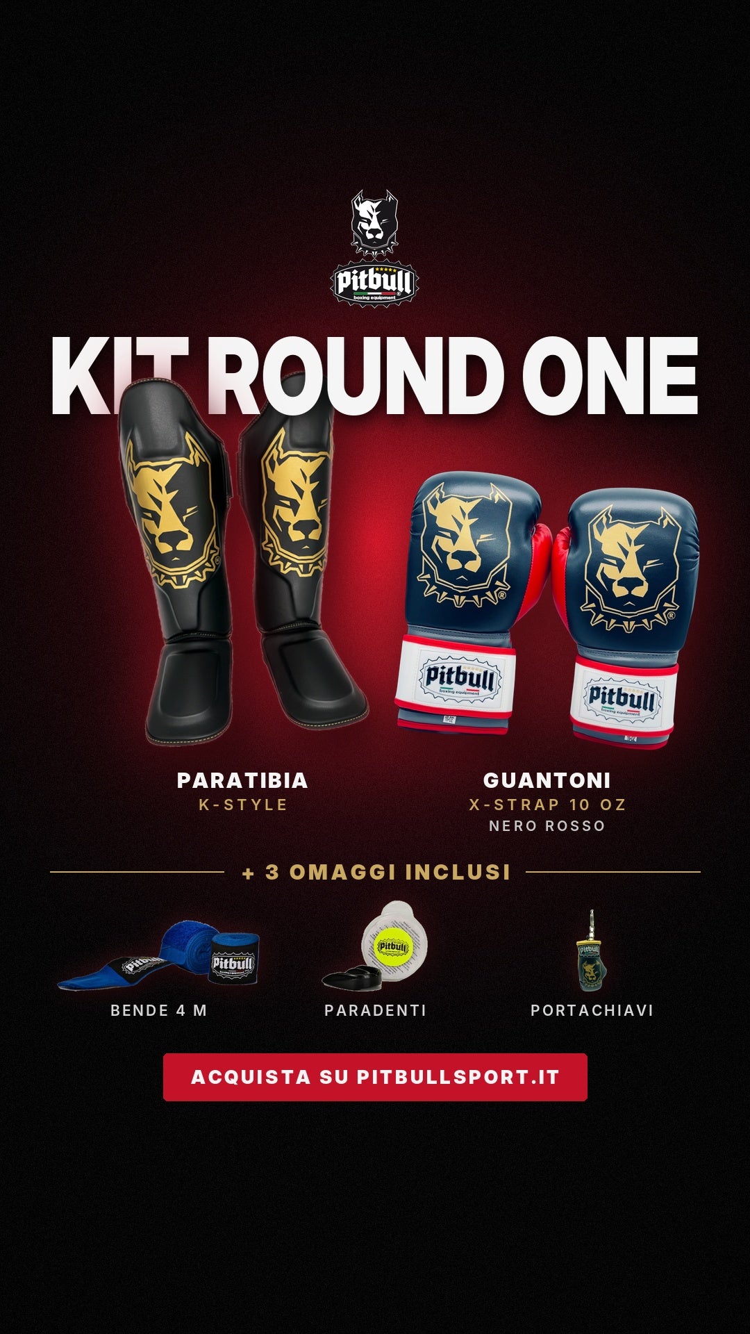 Kit Round One Nero