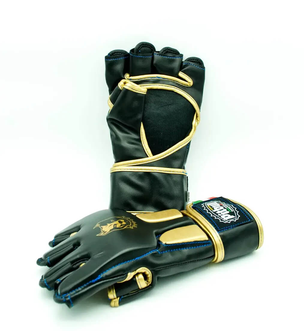 "Fight" MMA Gloves Black