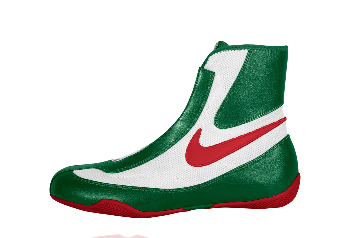 Nike Machomai Boxing Shoes White-Green