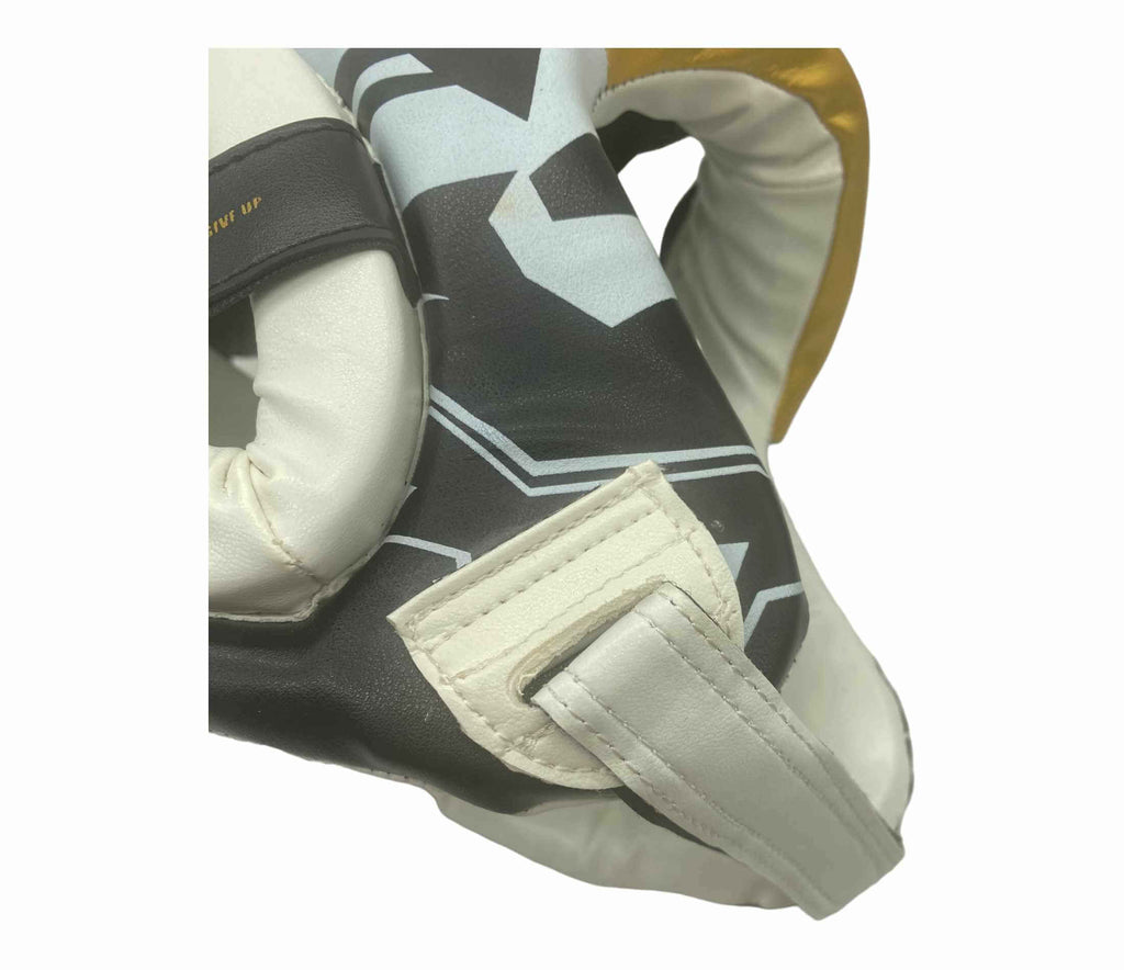 Boxing, Muay Thai, Kick Boxing, K1 Headgear, Black White