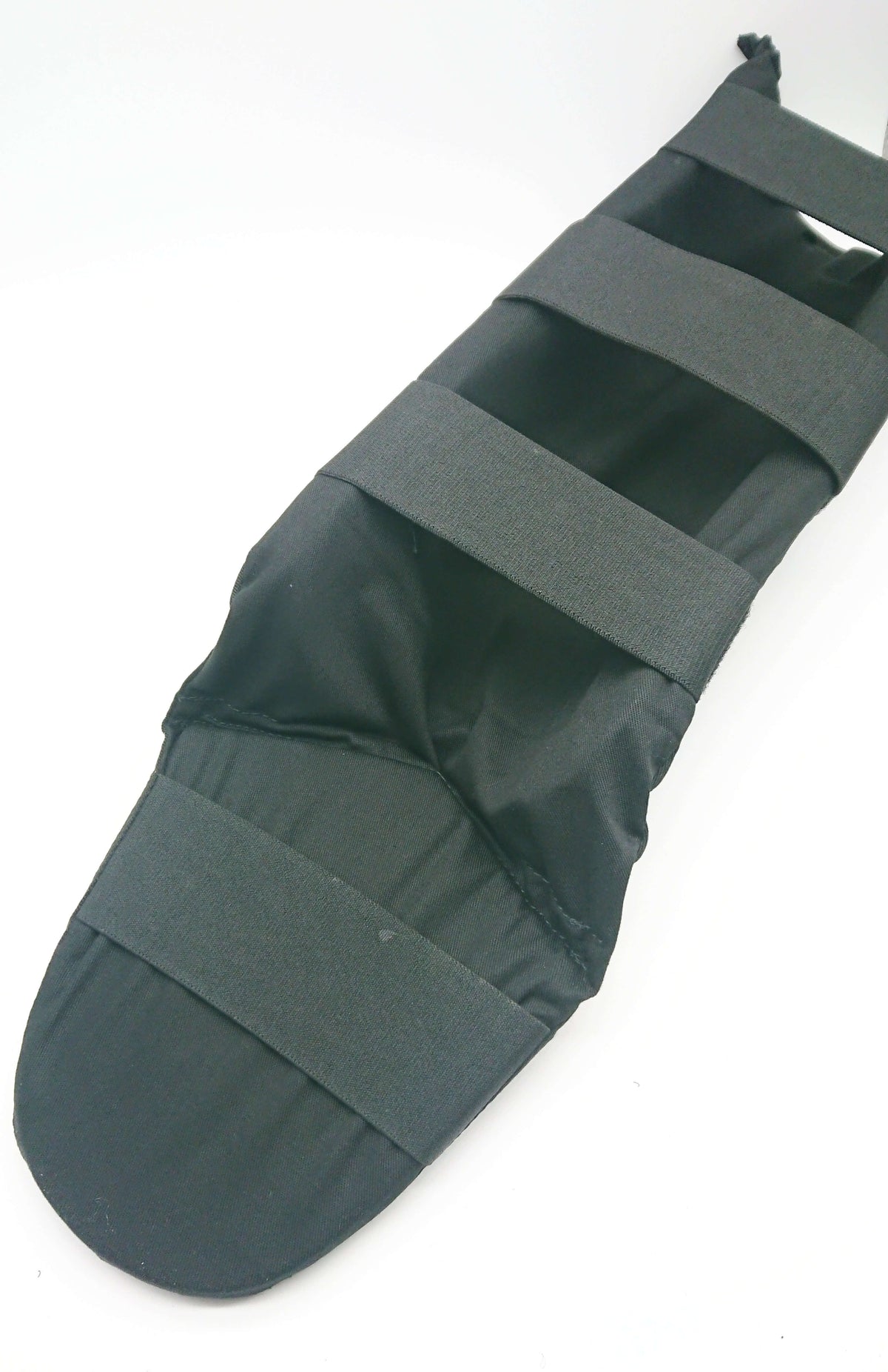 Black Cotton Muay Thai Shin Guards